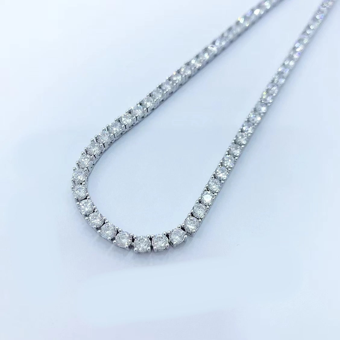 Collier Tennis en Argent 925 avec Zirconium – Élégance et Éclat