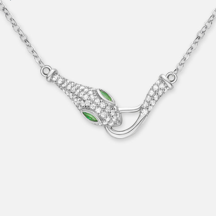 Collier Serpent en Argent 925 – Élégance envoûtante et symbolique puissante
