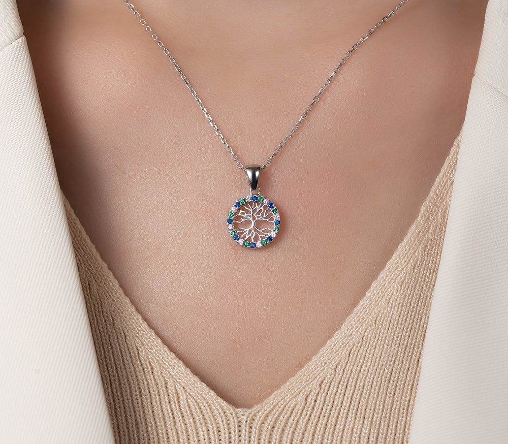 Colliers Arbre de Vie en Argent 925 – Harmonie, Énergie et Élégance