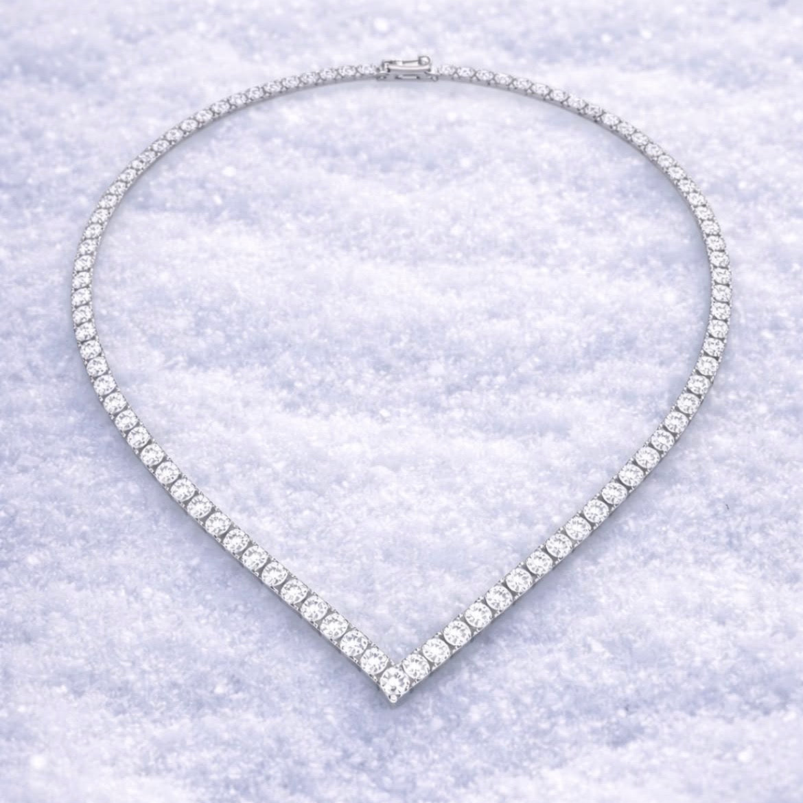 Collier Tennis en Argent 925 – Brillance Absolue en 3 mm