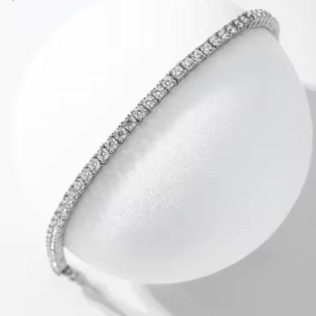 Bracelet Tennis en Argent 925 – Élégance scintillante et raffinement absolu