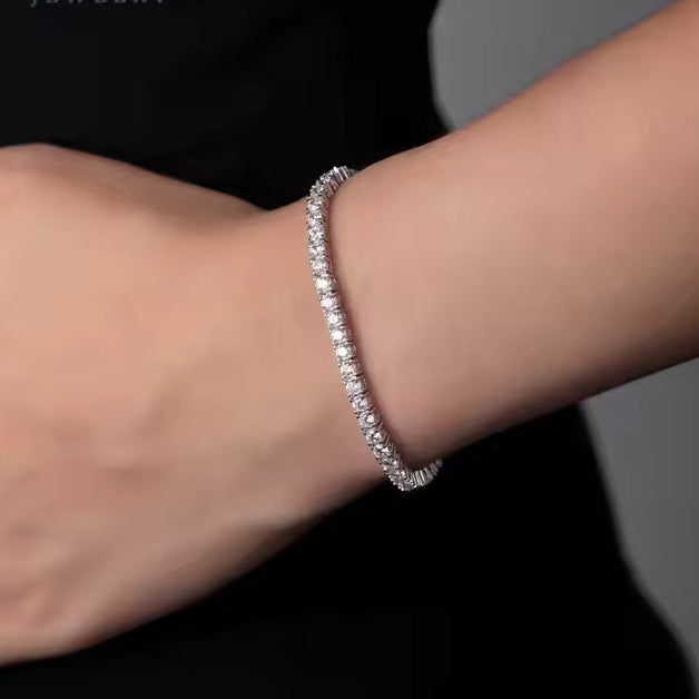 Bracelet Tennis en Argent 925 – Élégance scintillante et raffinement absolu