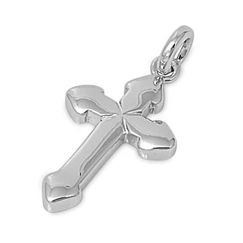 Pendentif croix en argent 925 rhodié – Sobriété, élégance et symbolique intemporelle