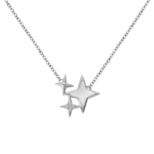 Collier Étoiles en Argent 925 – Une constellation d’élégance autour de votre cou