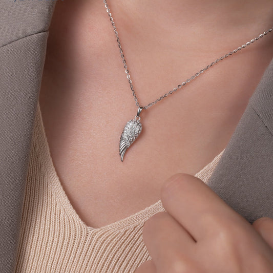 Collier Aile d’Ange en Argent 925 – Élégance céleste & symbolisme protecteur