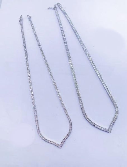 Collier Tennis en Argent 925 – Brillance Absolue en 3 mm