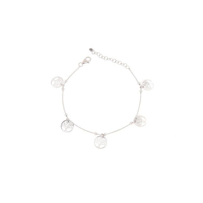 Bracelet Arbre de Vie en Argent 925 Rhodié – Bijou Fin et Symbolique