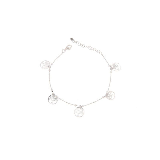 Bracelet Arbre de Vie en Argent 925 Rhodié – Bijou Fin et Symbolique