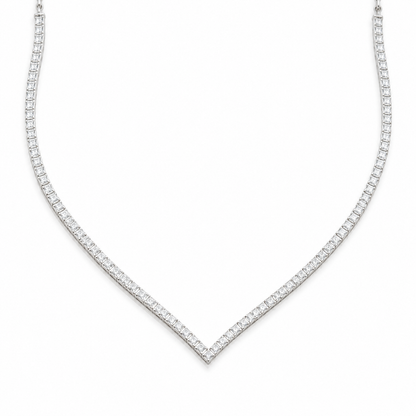 Collier Tennis en Argent 925 – Brillance Absolue en 3 mm