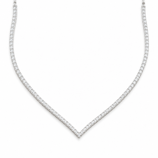 Collier Tennis en Argent 925 – Brillance Absolue en 3 mm