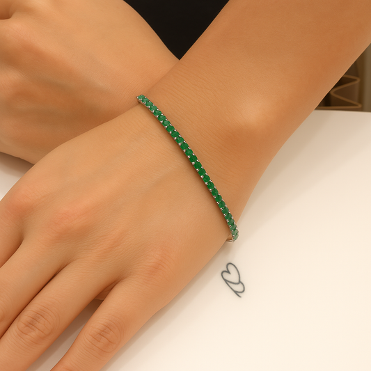 Bracelets femme en argent 925 – Élégance colorée au poignet