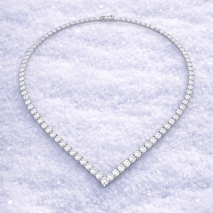 Collier Tennis en Argent 925 – Brillance Absolue en 3 mm