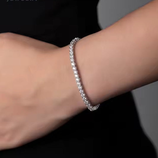 Bracelet Tennis en Argent 925 – Élégance scintillante et raffinement absolu