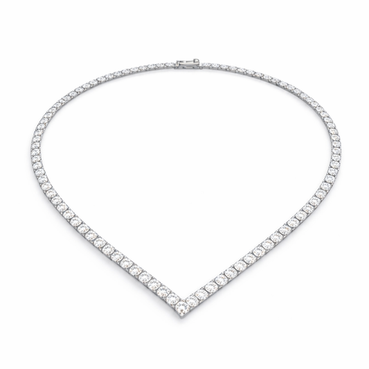 Collier Tennis en Argent 925 – Brillance Absolue en 3 mm
